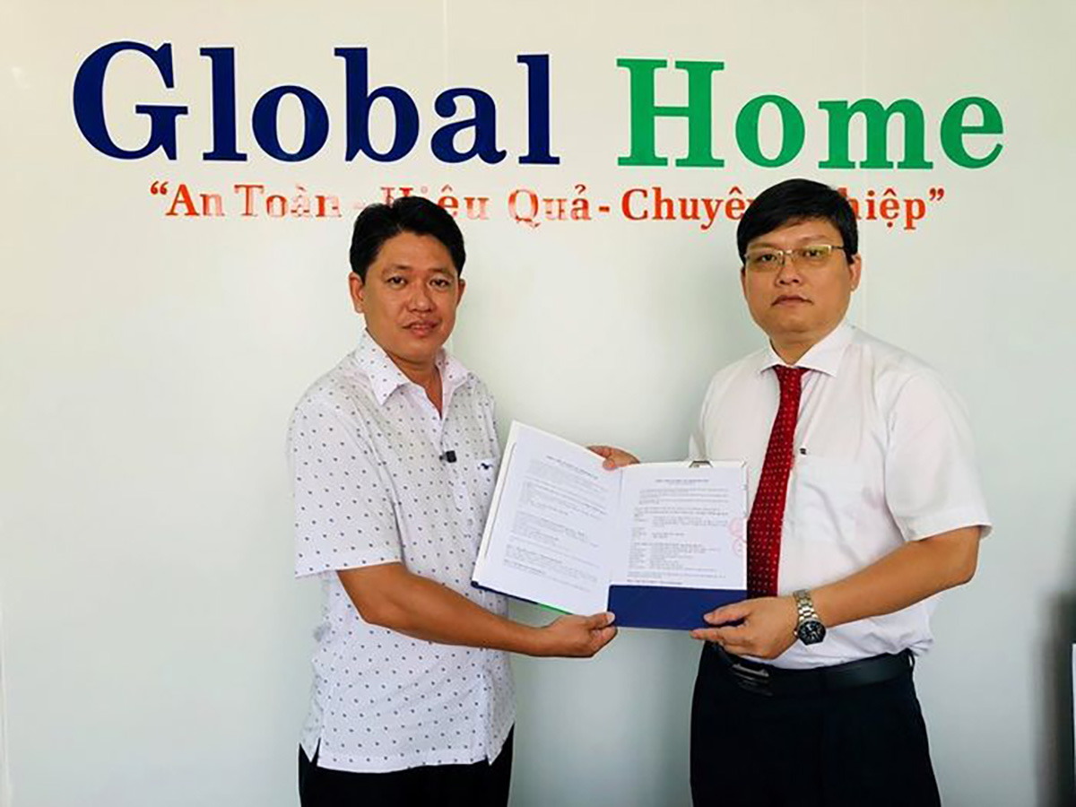 Global Home tuyên truyền công tác PCCC tại chung cư Riva Park